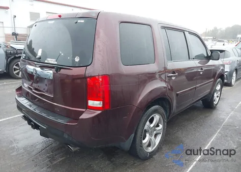 2012 Honda Pilot Ex-L z USA, uszkodzony, nr VIN 5FNYF3H52CB035874